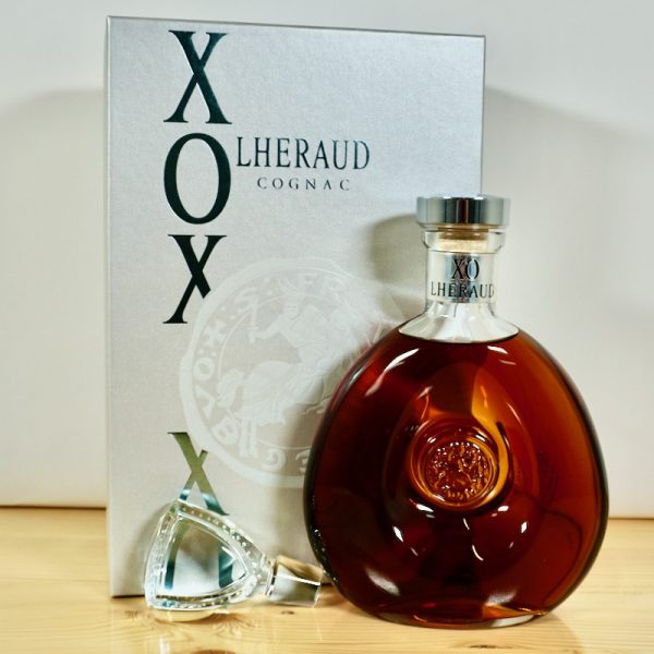 cognac lheraud xo carafe charles vii 40 years 70cl 44